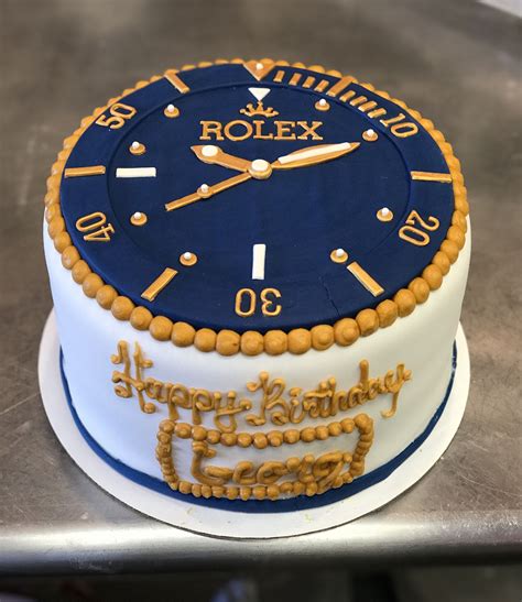 rolex watch cake|rolex watch cake for men.